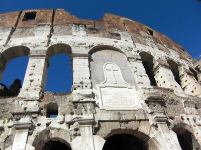 Roman building romans photo