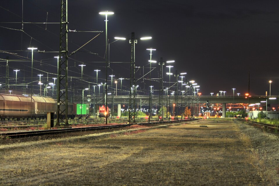 Gleise railway tracks rail traffic