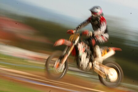 Speed race extremely photo