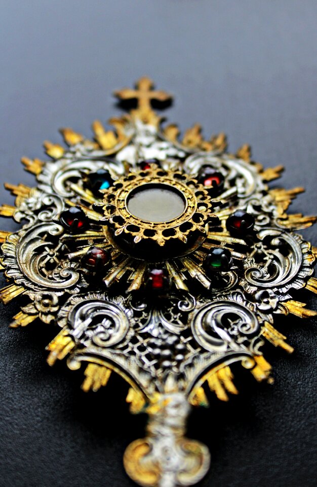 Christian tin filigree