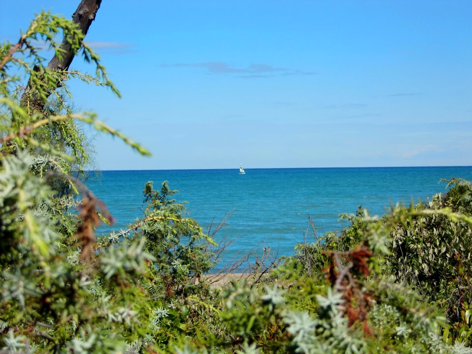 Mediterranean horizon blue