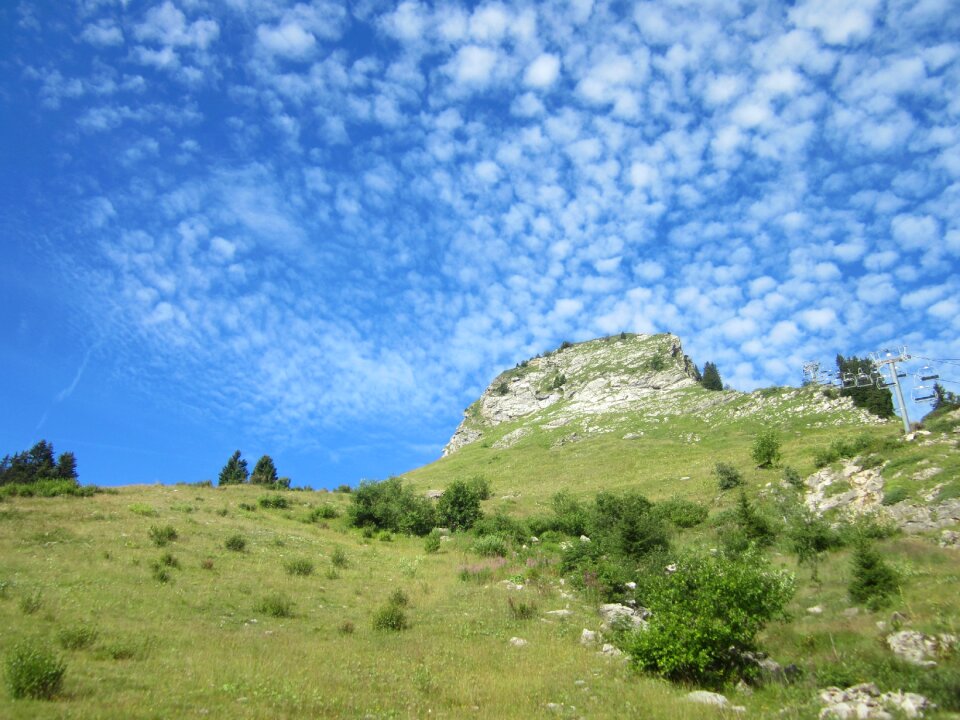 Alps landscape rando