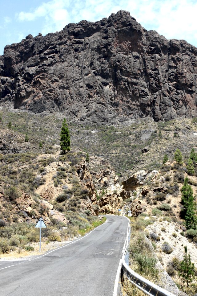 Rocks canary islands spain photo