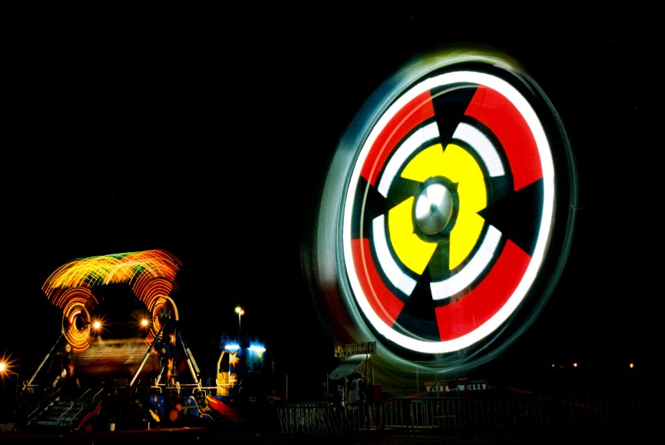 Ferris wheel park fun