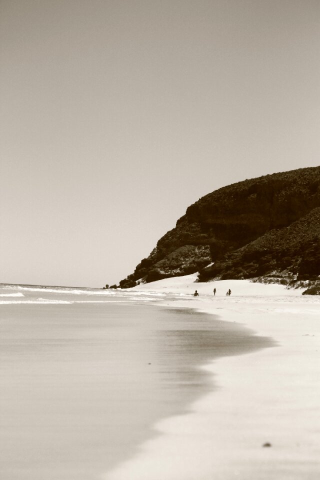 Spain landscape sea