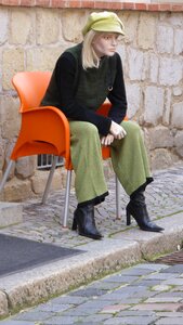 Sidewalk seat fashion