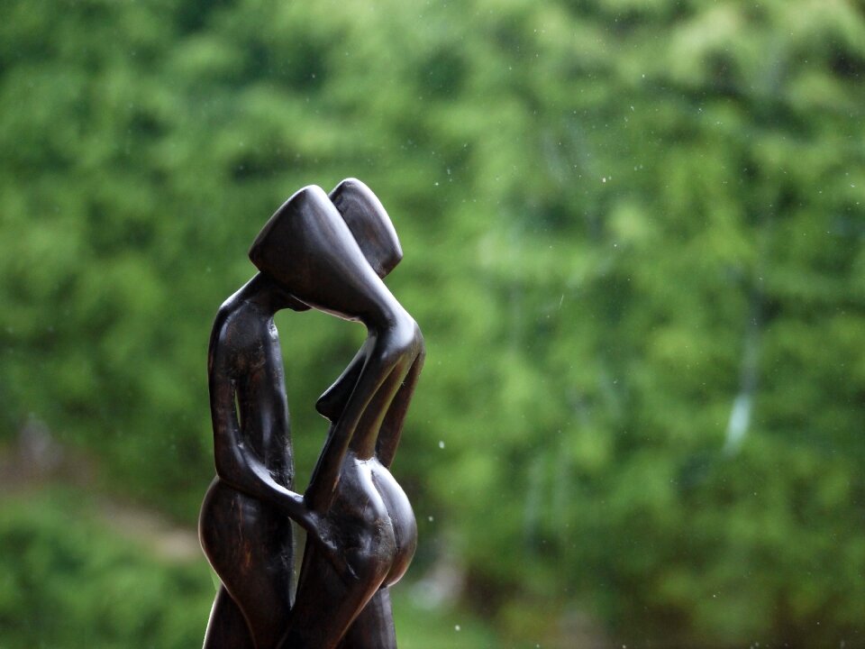 Decoration woman sculpture