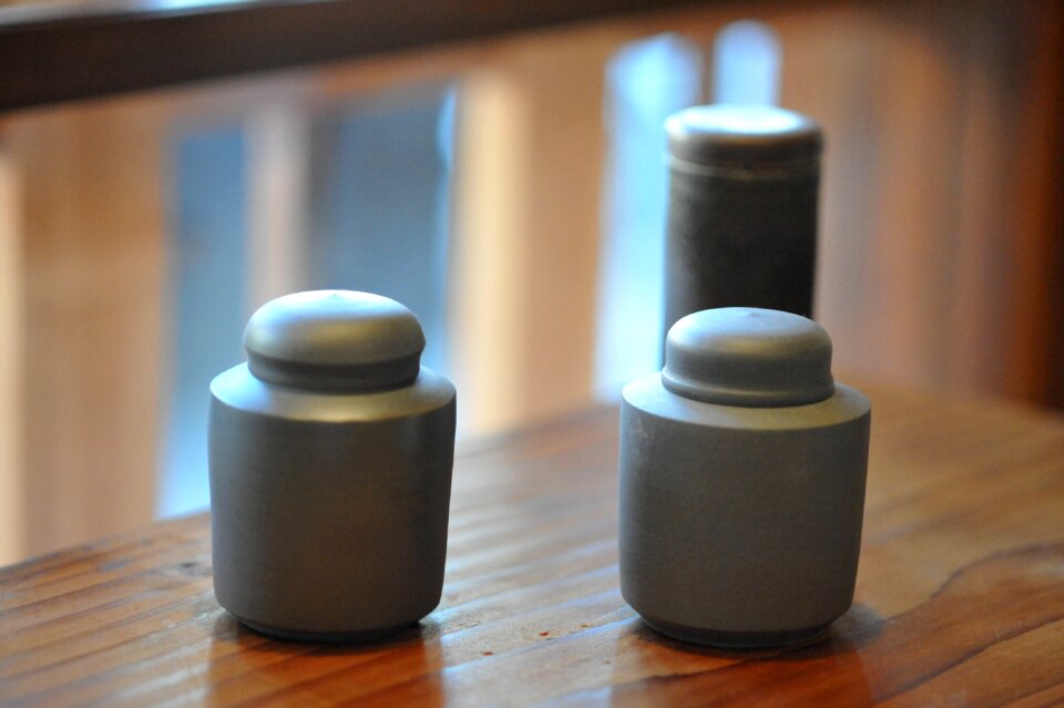 Japanese style pottery ornament
