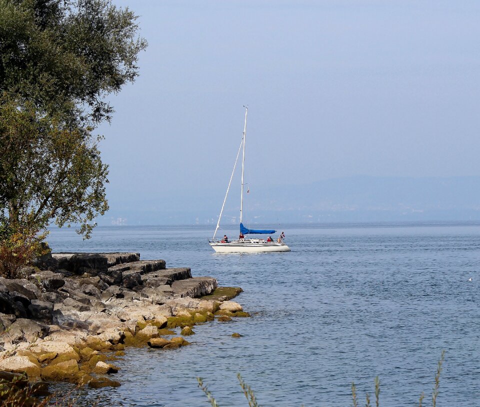 Lake constance bank romanshorn