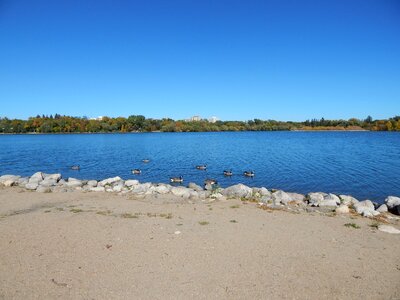 Water blue nature