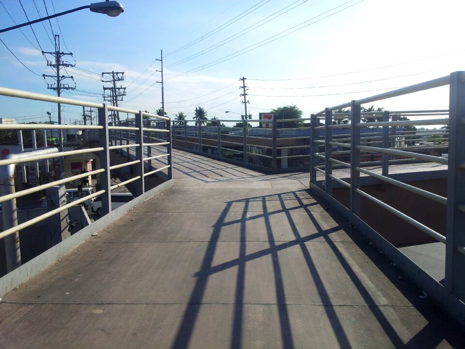 Outdoor path perspective