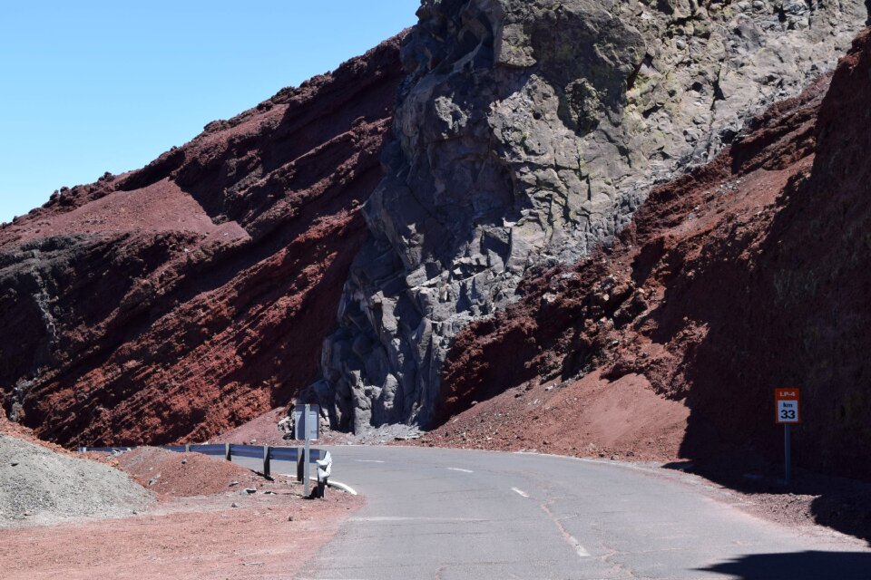 Mountains la palma canary islands photo