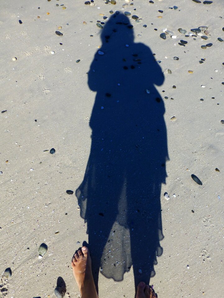 Human silhouette woman