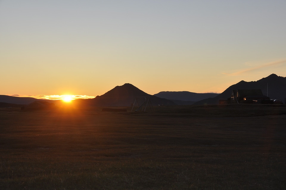 Iceland desert summer