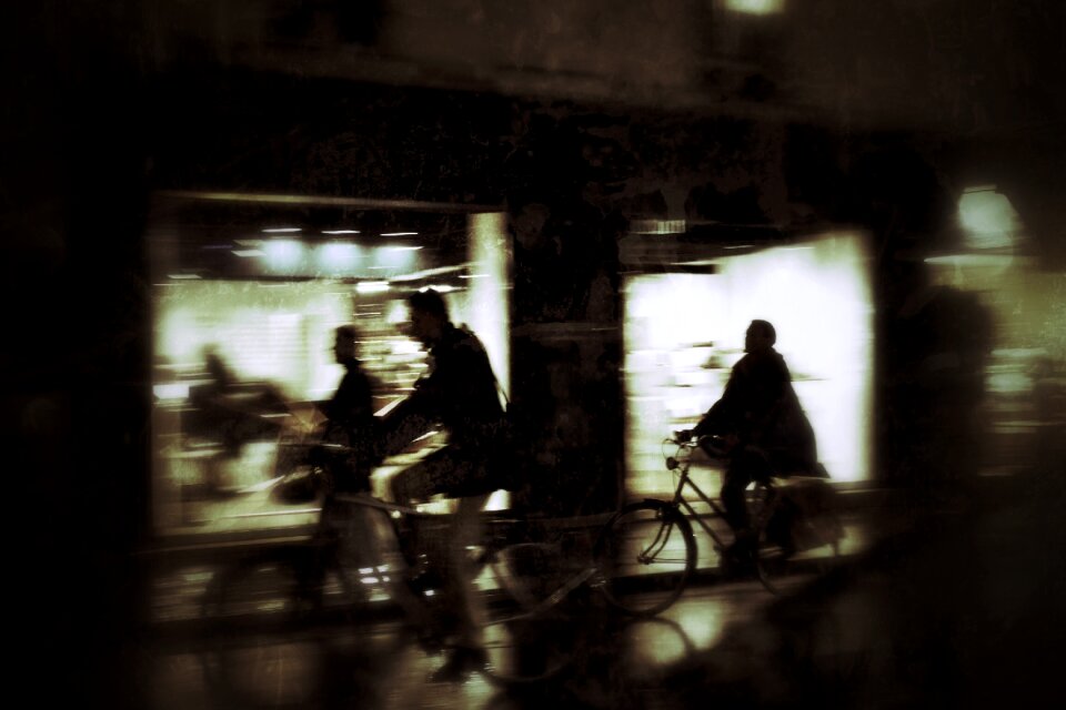 Bike movement evening