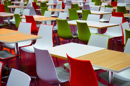 Mensa dining room seat photo