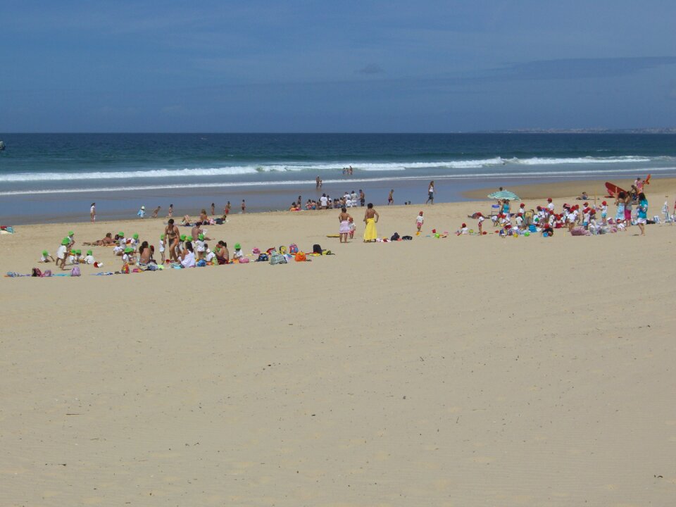 Caparica coast beach portugal