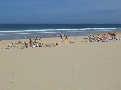 Caparica coast beach portugal