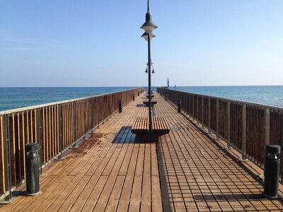 Sea romantic wooden