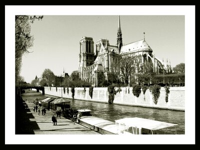Architecture bridge seine