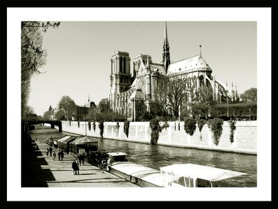 Architecture bridge seine photo