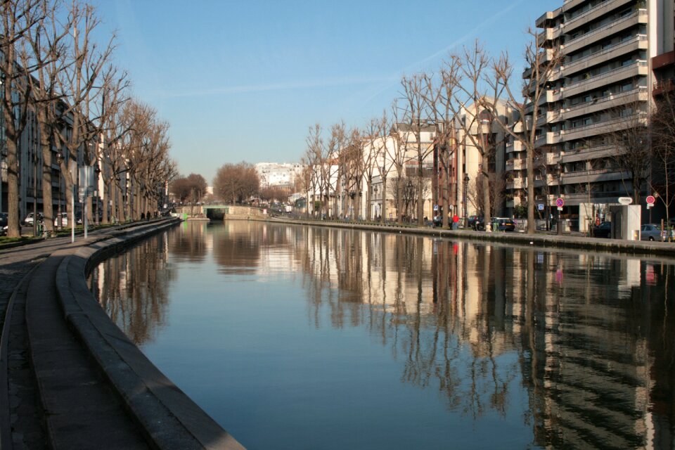 Channel paris water