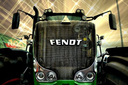 Tractor fendt agriculture photo