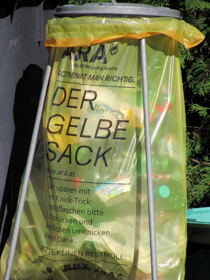 Waste plastic waste garbage collection