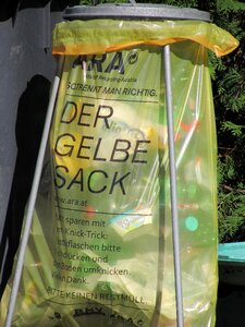 Waste plastic waste garbage collection