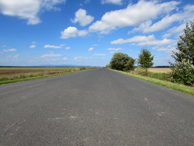 Dirt track road asphalt