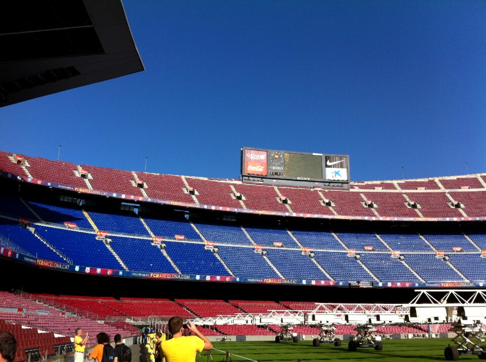 Fc barcelona blue camping