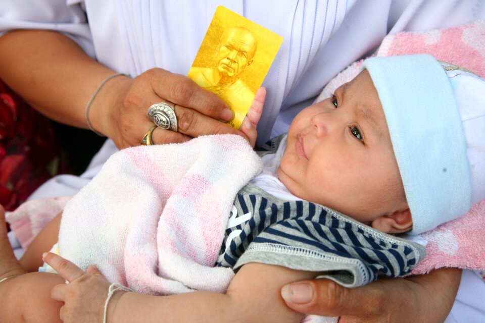 Buddhist baby infant