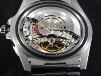 Wrist watch clock automatic photo
