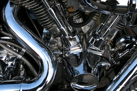 Superbike chrome photo