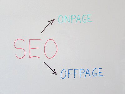 Search engine optimization onpage offpage photo