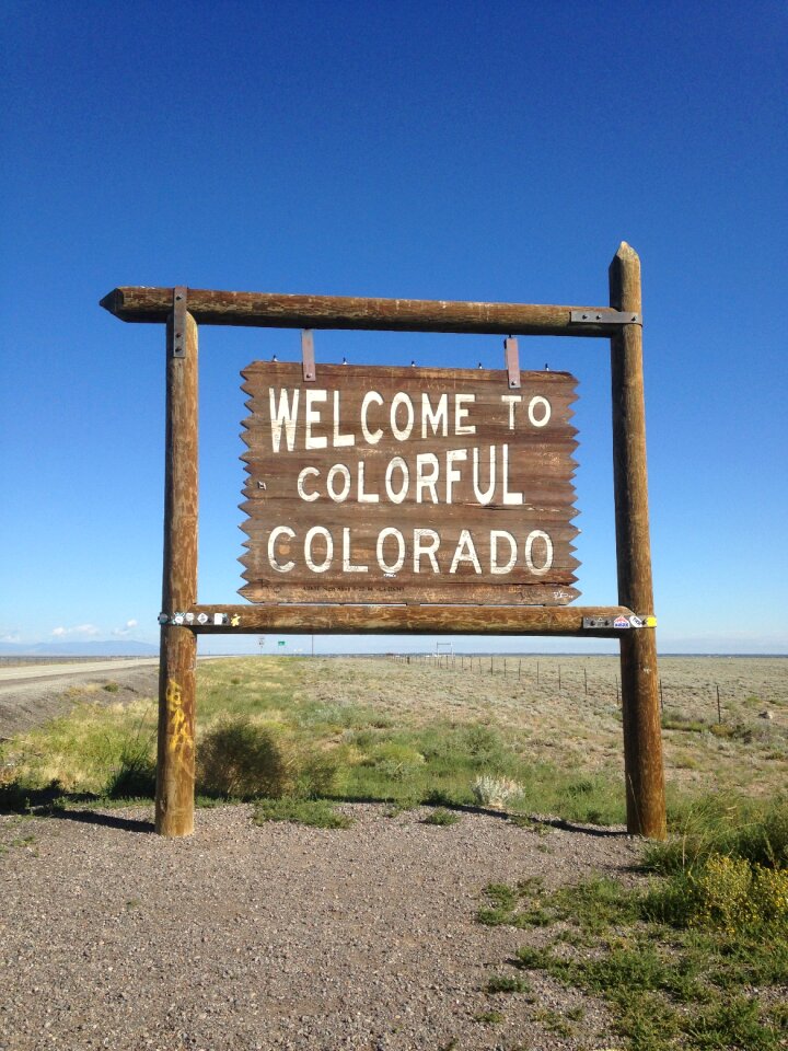 Plate colorado nature
