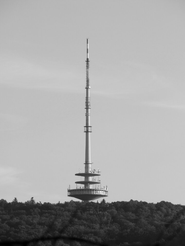 Stuttgart woman's head tower