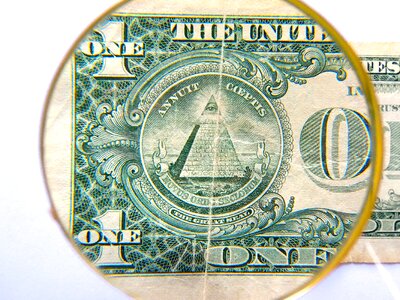 Finance usa dollar bill