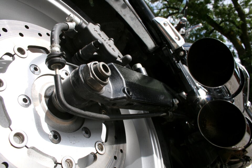 Superbike exhaust pipe