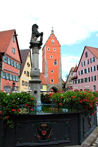 Historically historic old town city gate photo