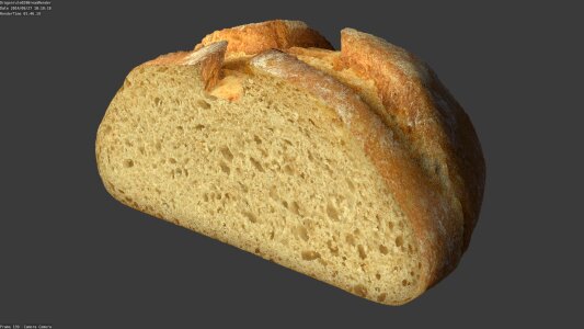 Bakery gray bread photo