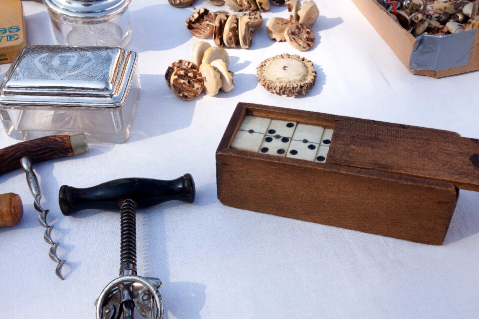 Antiques sale used commercially