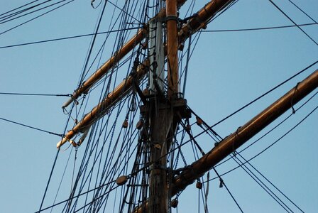 Rigging rope nautical photo