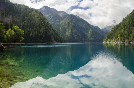 Landscape jiuzhaigou the scenery