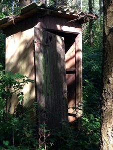 Toilet cabin nature loo photo