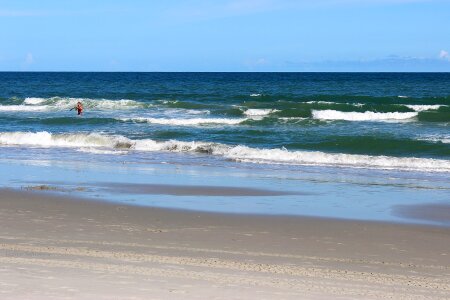 Waves ocean water