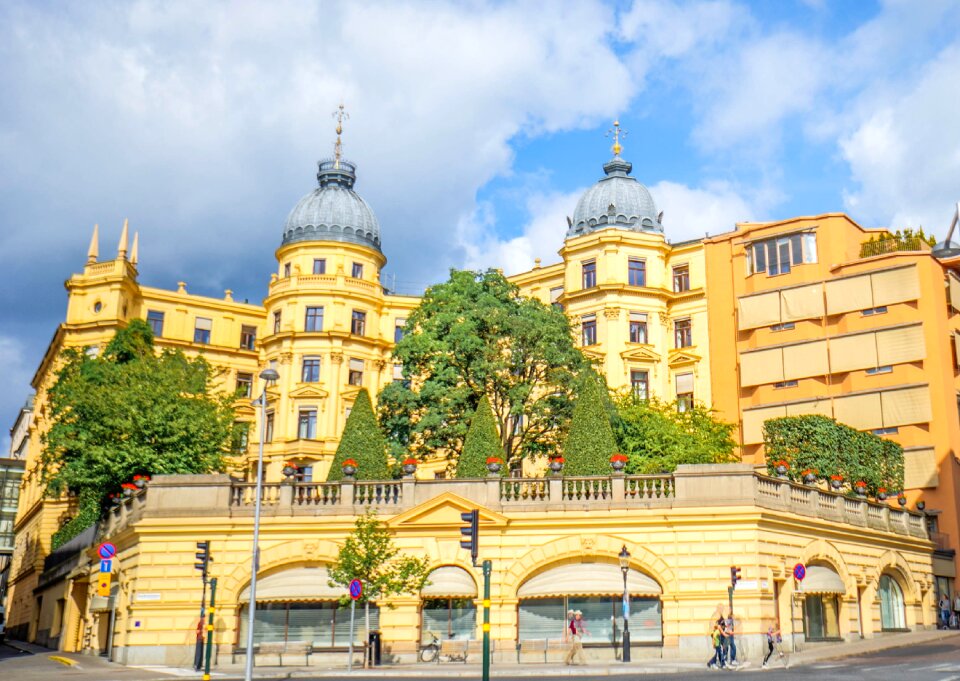 Europe city architecture