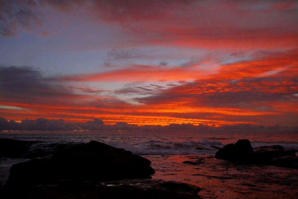 Sunset superb view Free photos