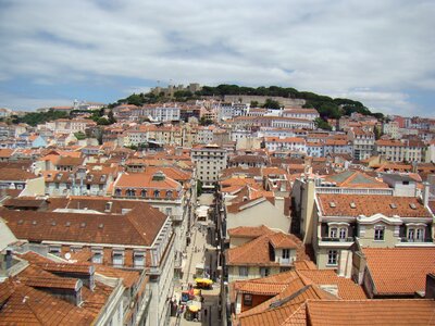 Portugal city viewpoint photo