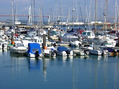 Boats sea port